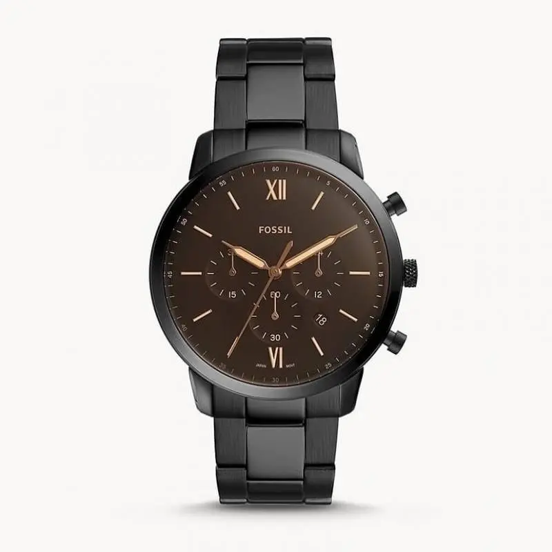 Fossil Neutra Chronograph FS5525 Black Brown