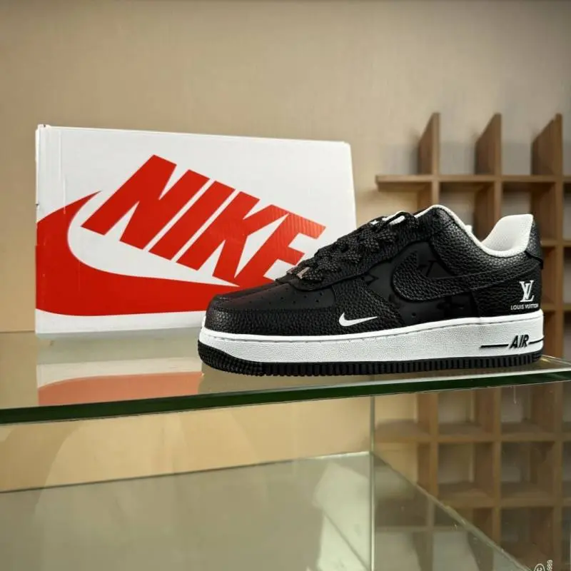 Nike Airforce 107 Low LV Monogram Eclipse Black sale - Image 3