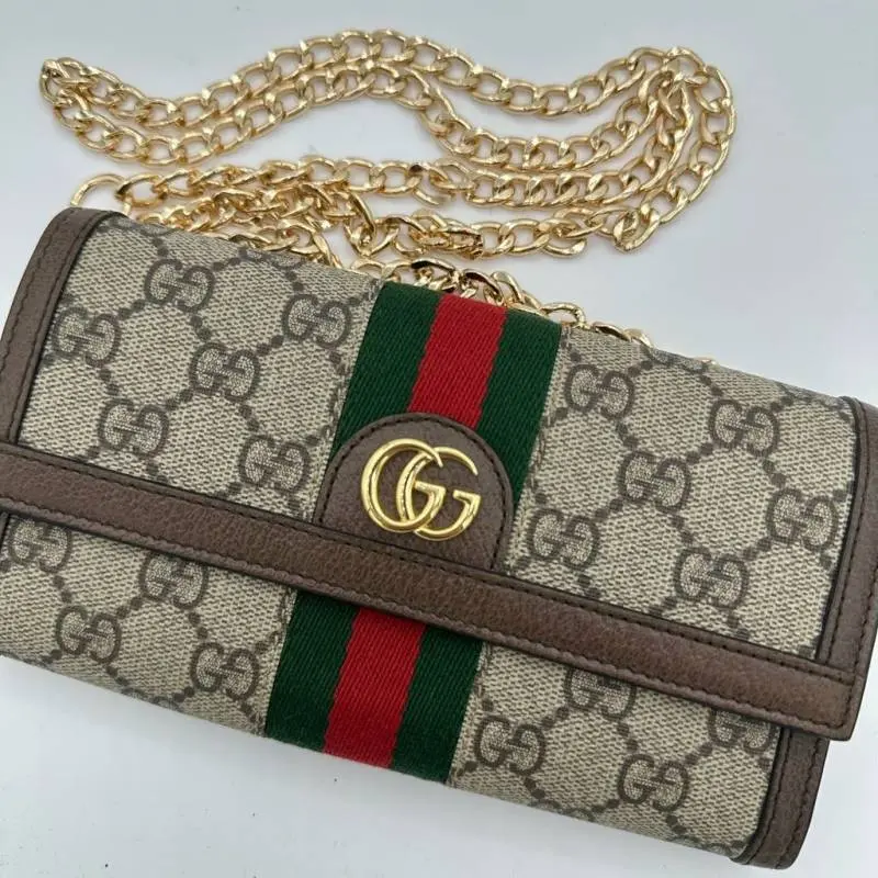 Gucccii 68 ChainWallet With Original Box & DustCover - Image 5