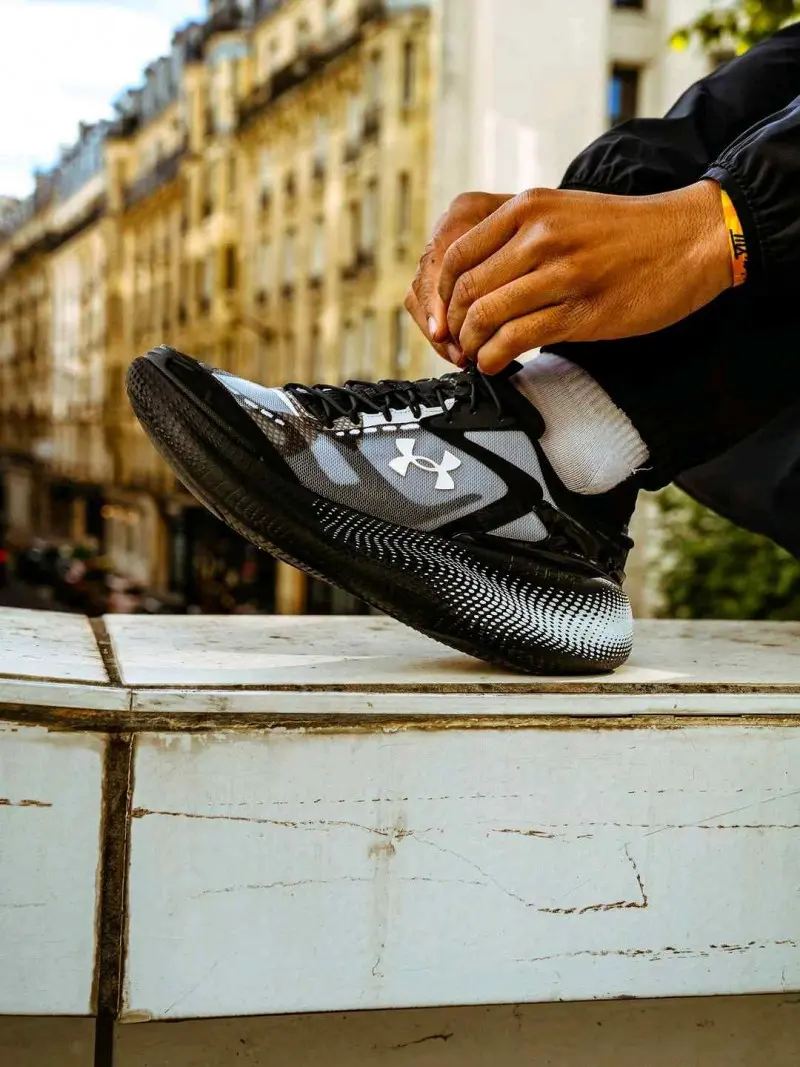 UA Echo SlipSpeed Black White