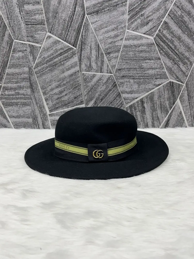 Gucci GG Black Bucket Hat Premium Unisex Cap (With Brand Polly Bag) - Image 4