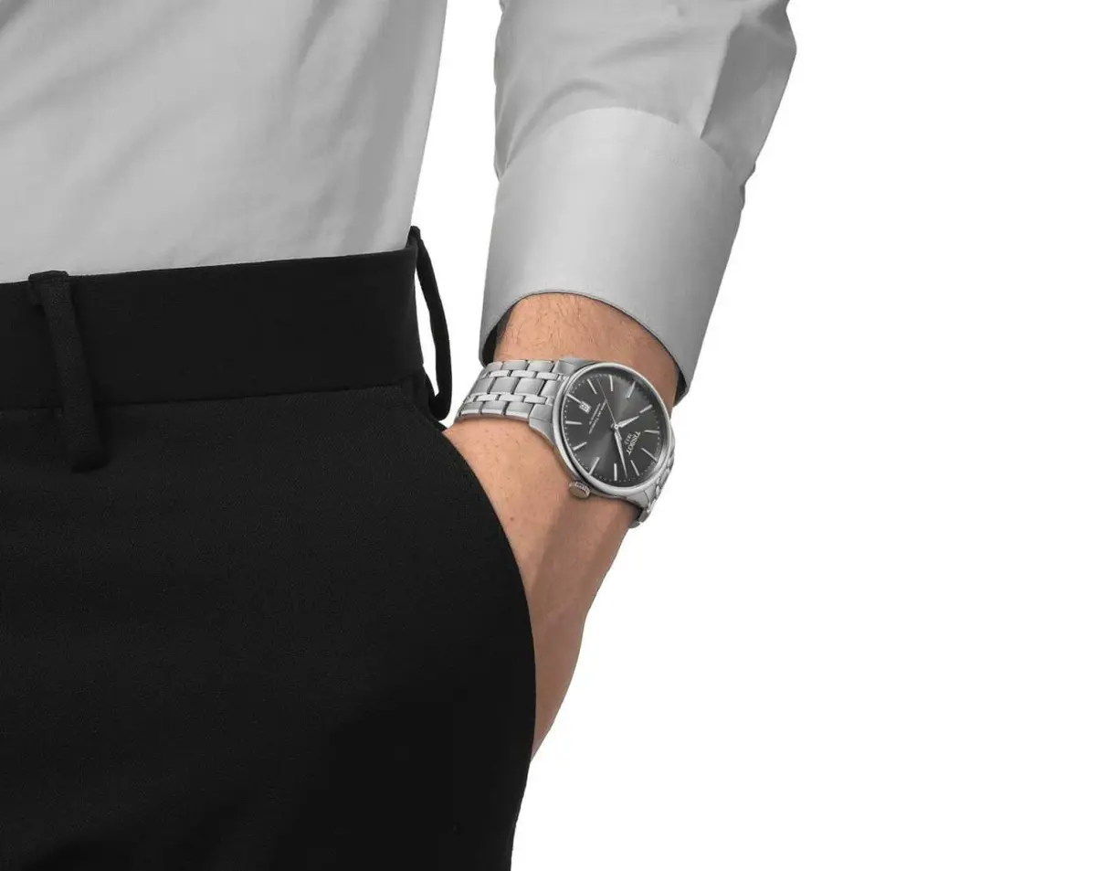 Tissot chemin Des Tourelles Automatic Heavy Quality Grey - Image 3