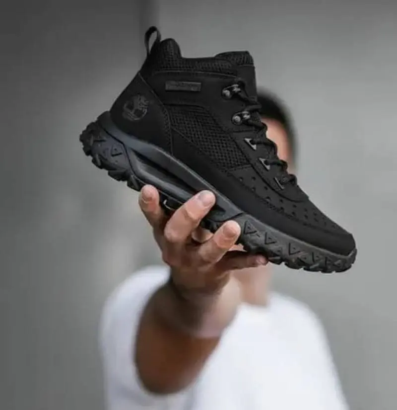 Timberland Greenstride Black Motion 6 Mid Boots - Image 4