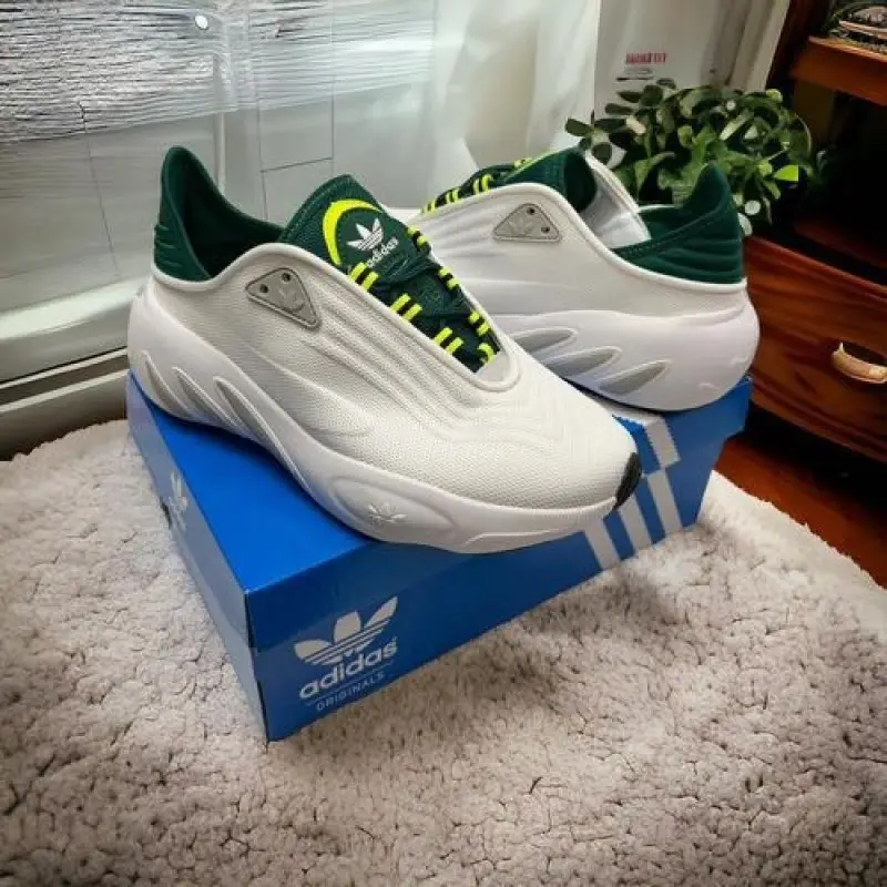 Adidas Adifom SLTN White Green Fix - Image 4