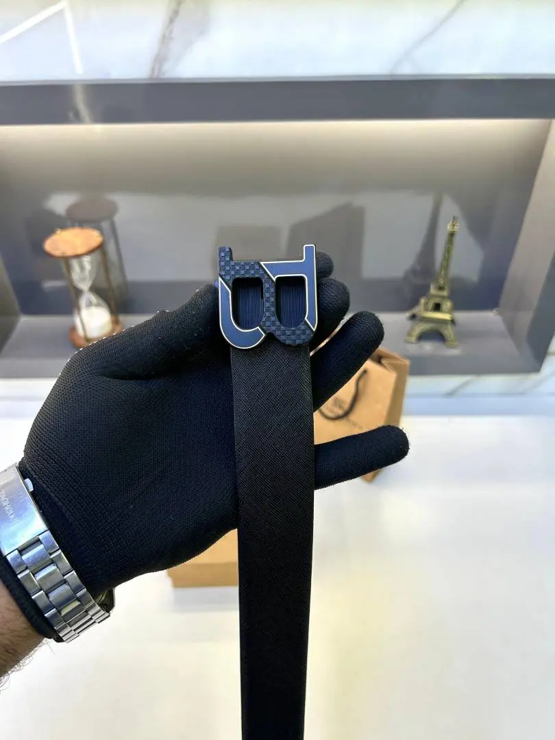 Burberry Black Gold Belt Fa 744 - Image 3