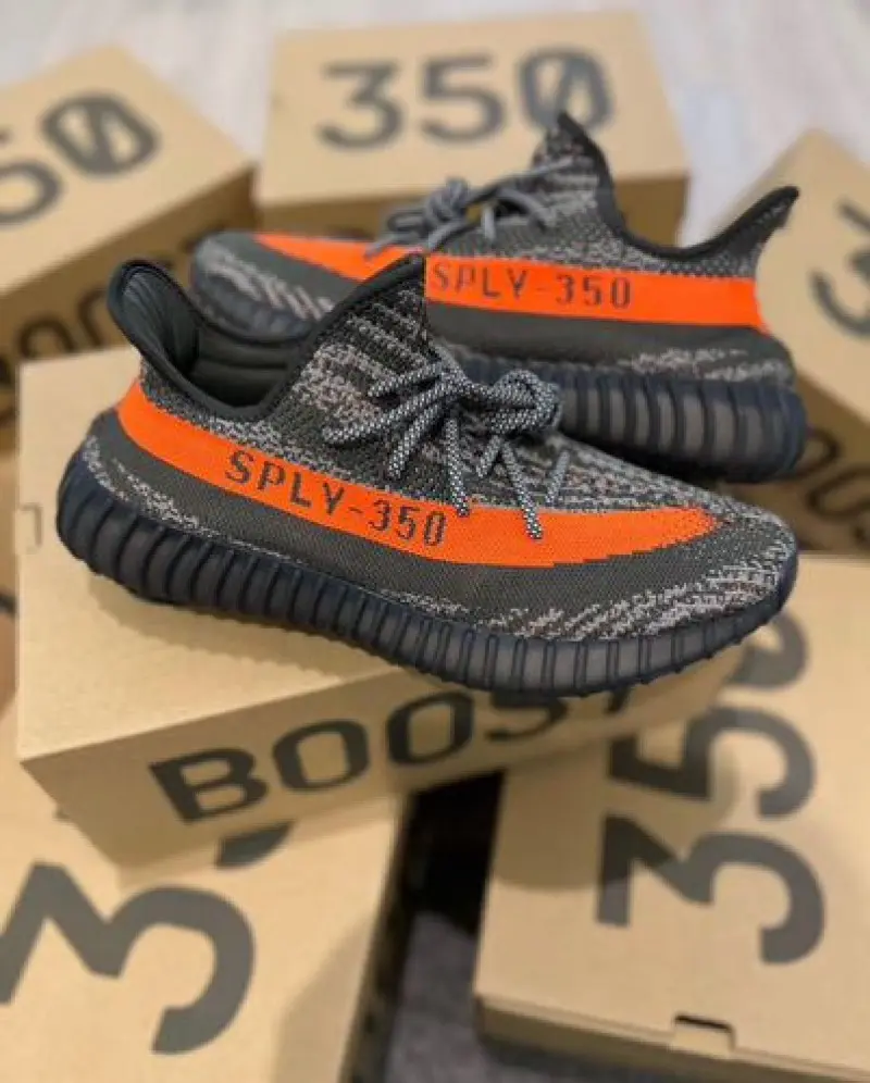 Adidas YEEZY BOOST 350 CARBON BELUGA SEMI UA WITH FULL KIT - Image 2