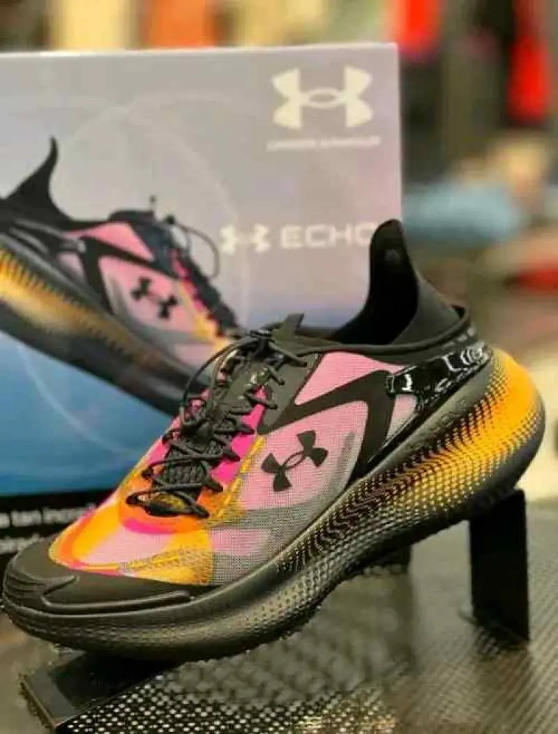 Under Armouur Echo Slipspeed Black Rebel Pink - Image 5