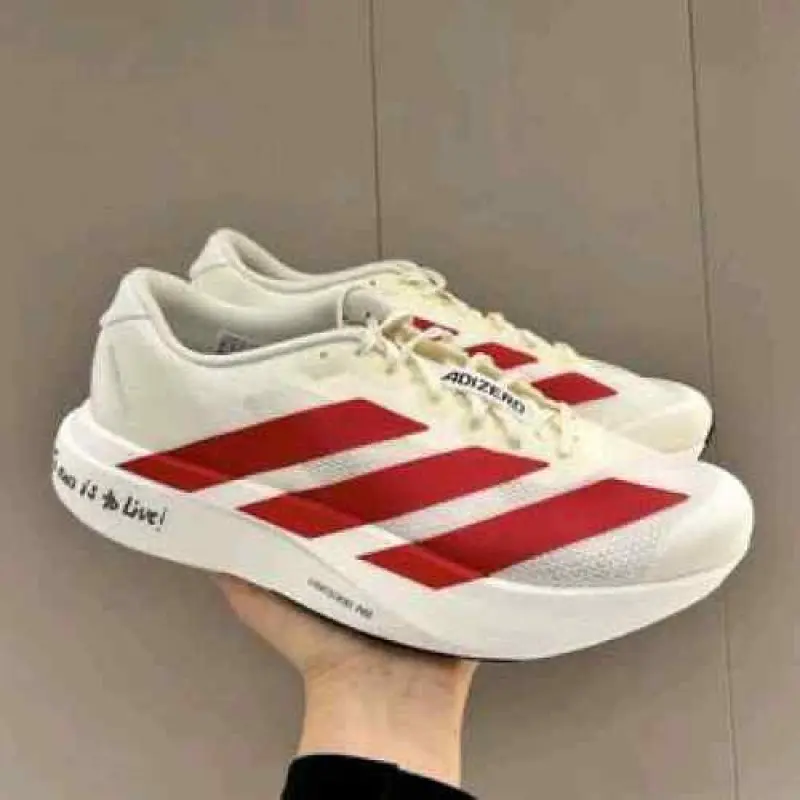 Adidas Adizero Evo Sl White Red - Image 10