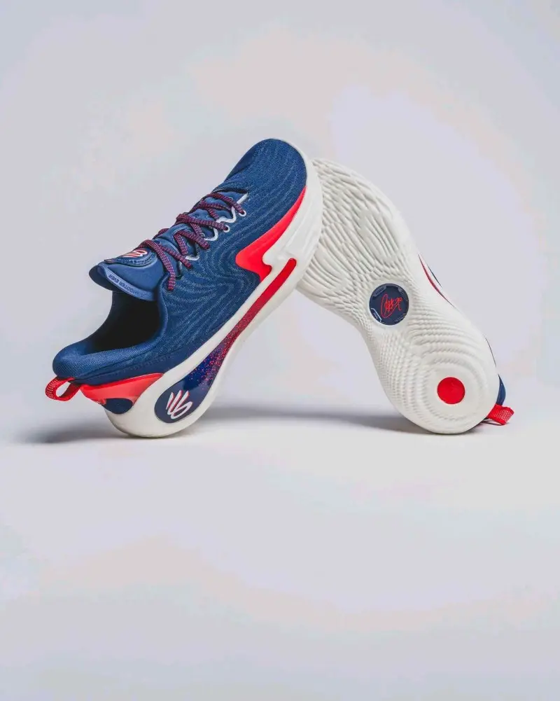 underr Armour Curry 12 Podium Blue - Image 5