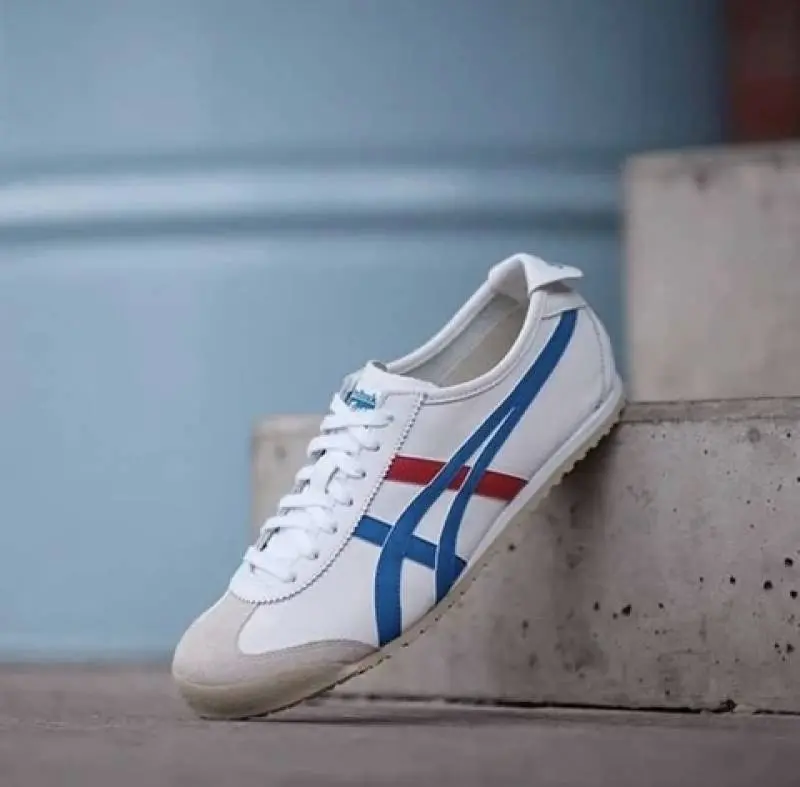 Onitsuka Tigar Mexico 66 White Blue Red