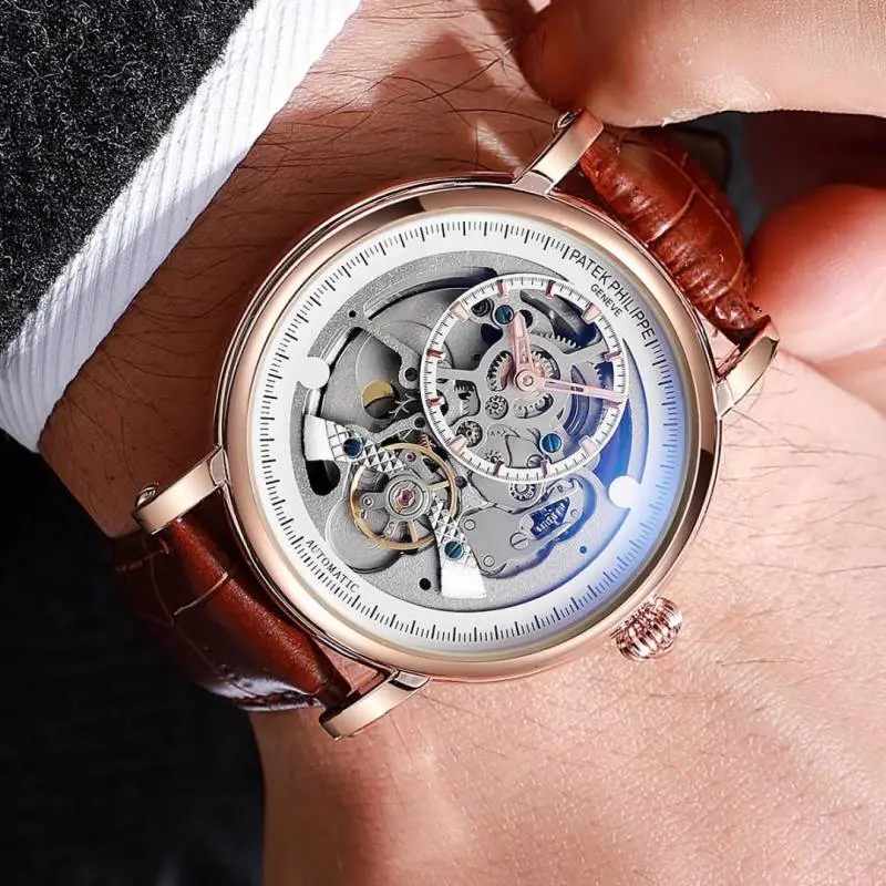 Patek Philippe geneve skeleton automatic