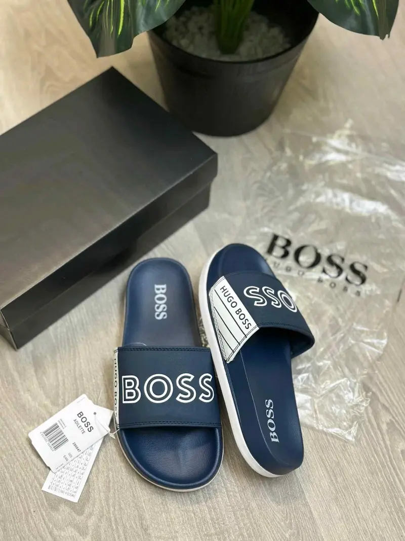 Hugo Bos Soft Cusion Premium Blue Flip Flop - Image 2