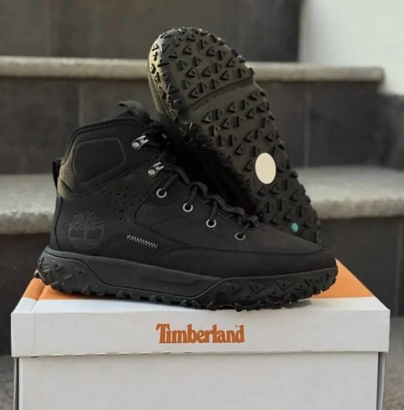 Timberland Greenstride Black Motion 6 Mid Boots - Image 5
