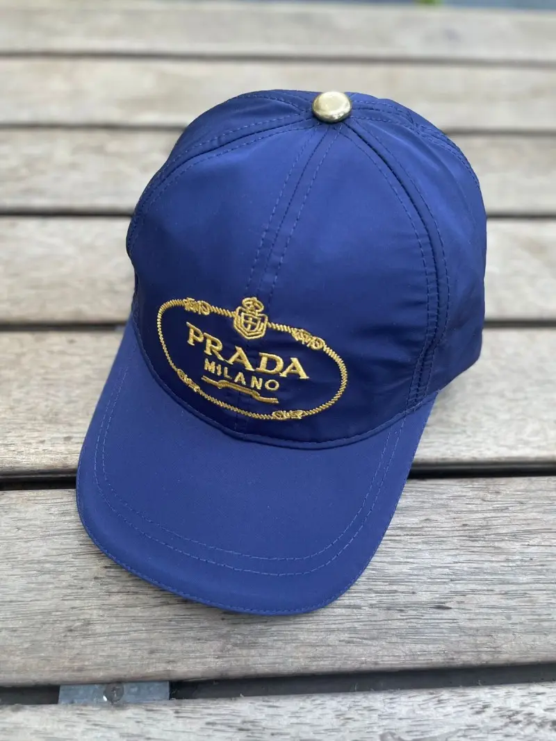 Prada Milano Nylon Blue Premium Unisex Cap (With Safety Box) 905
