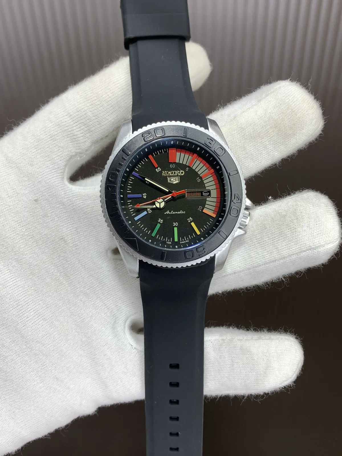 Seiko Black Silver