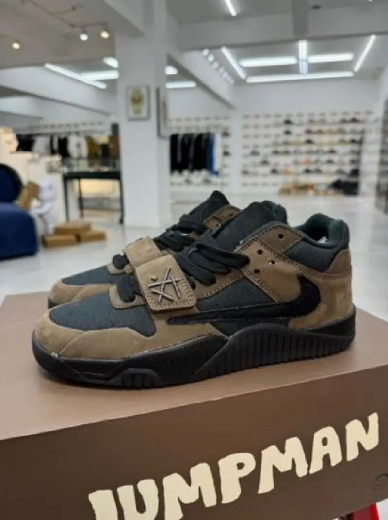 Travis Scott x Jordan Jumpman Jack tr Dark Mocha UA Quality