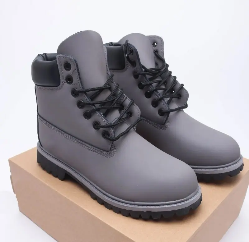 Timberland Long boots Grey - Image 4