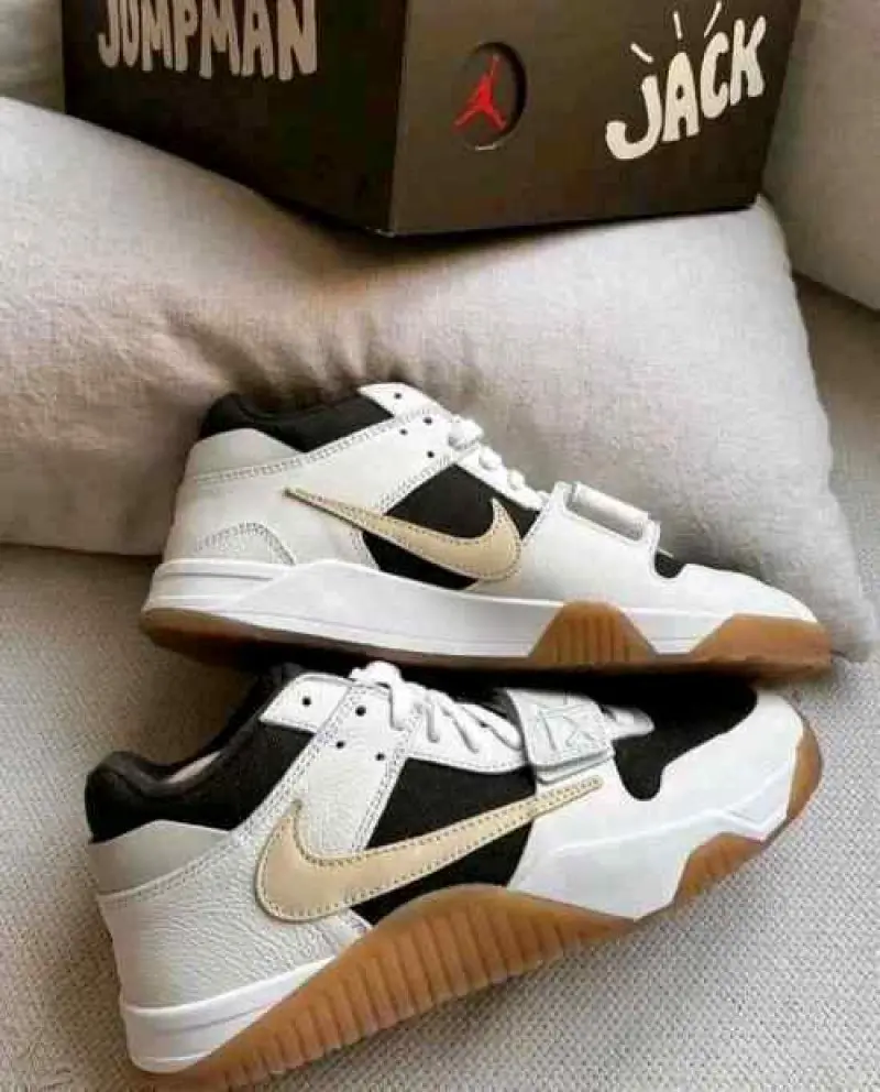 Travis Scott X Jordan Jumpman Jack Trainer Sail semi UA QUALITY - Image 2