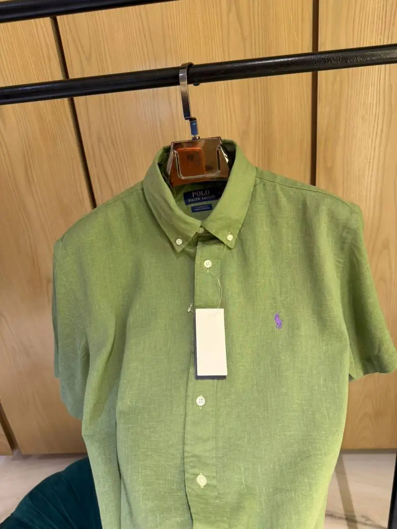 Ralph LAUREN P-OLO IMPORTED STORE ARTICLE SHIRT leelan fabric - Image 3