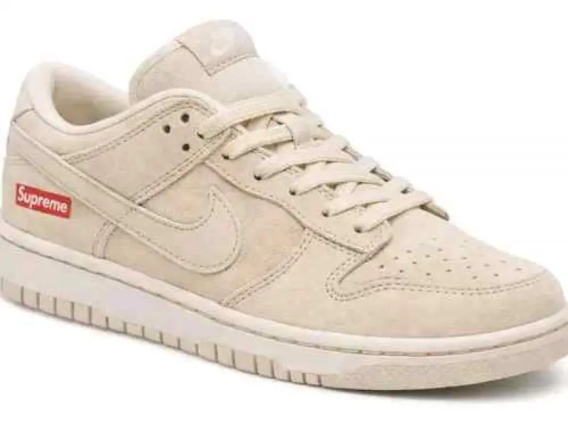 Nike SB Dunk Low x Supreme Beige - Image 2