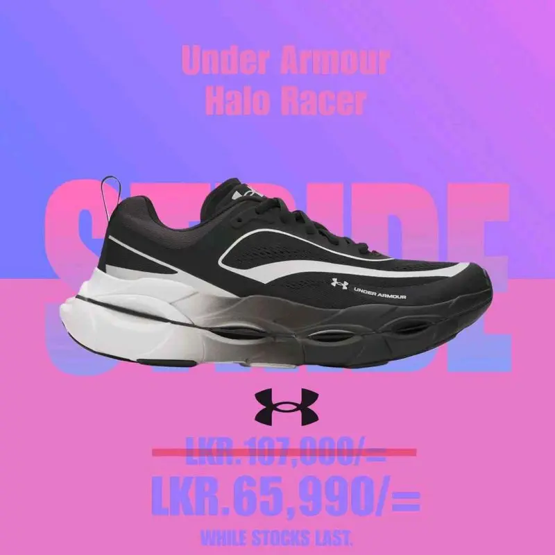UA Halo Racer Black Distant Gray - Image 8