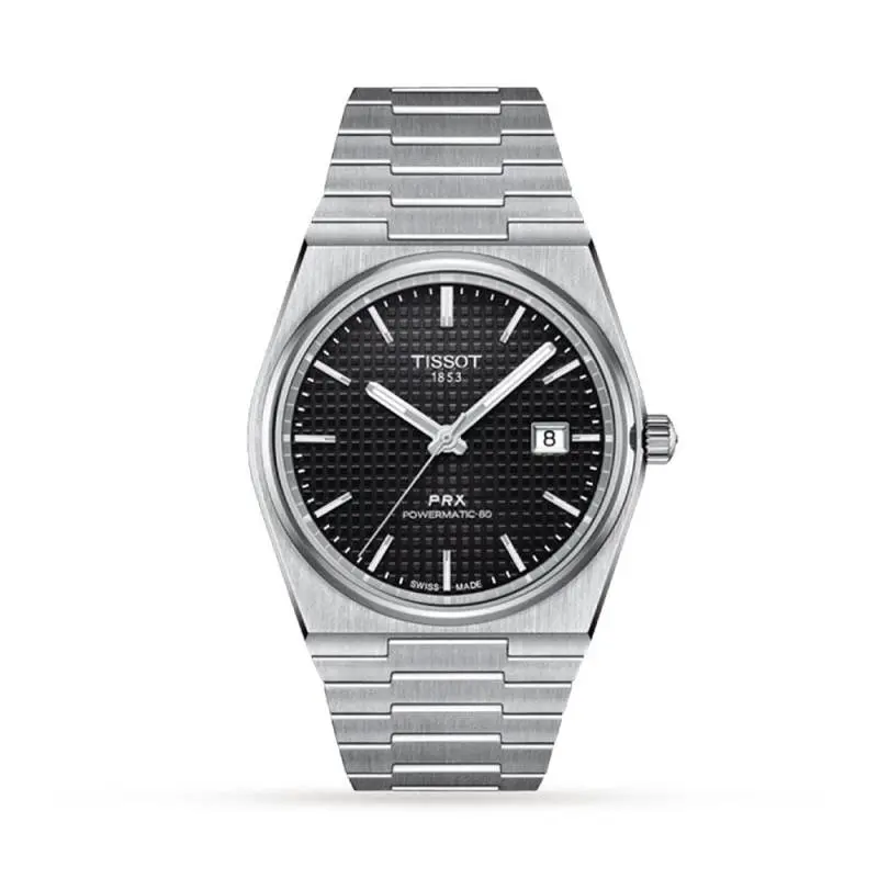 Tissot 1853 Prx Automatic Top Quality Silver-Black - Image 5