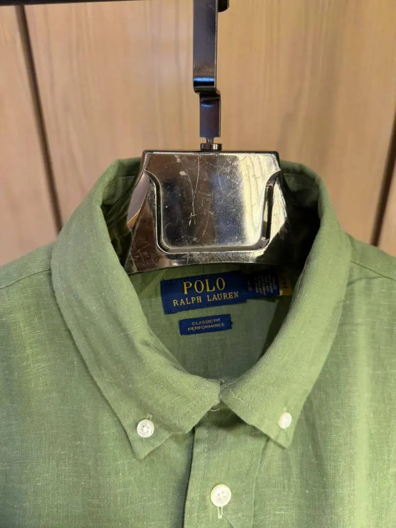 Ralph LAUREN P-OLO IMPORTED STORE ARTICLE SHIRT leelan fabric - Image 4