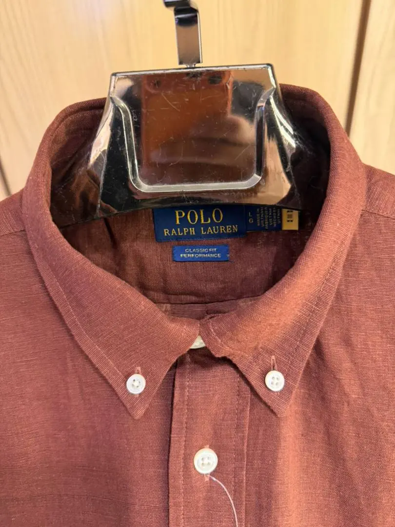 Ralph LAUREN P-OLO IMPORTED STORE ARTICLE SHIRT leelan fabric - Image 4