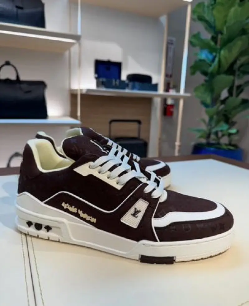 TYLER THE CREATOR X LOIUS VUTTON TRAINER MOCHA
