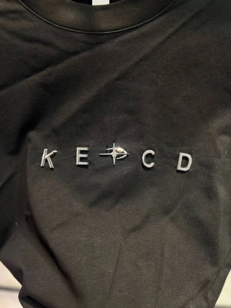KOREAN IMPORTED HIGH DEMAND ARTICLE T-SHIRT BLACK - Image 3