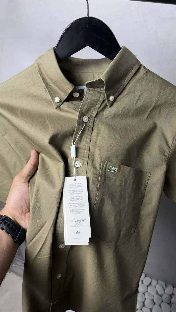 Lacoste Premium Half Sleeves Shirt. 2270. Sale offer VS1000 - Image 3