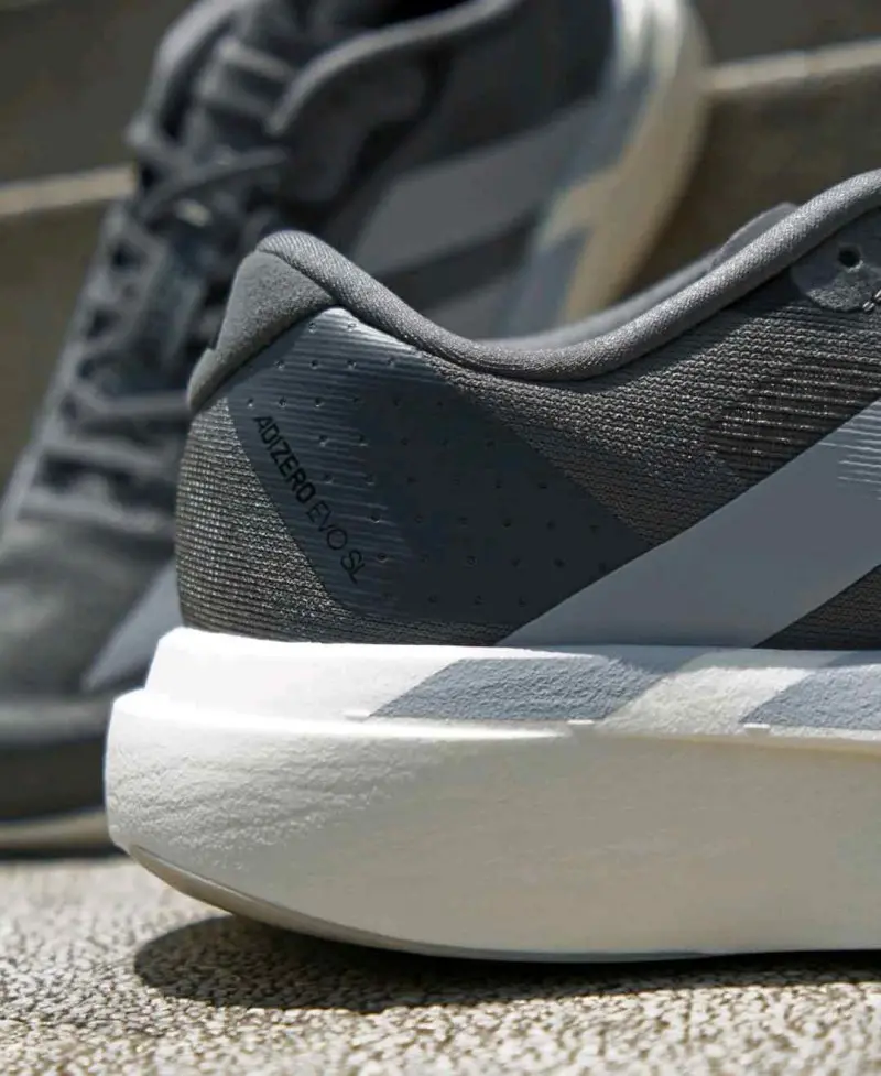 Adidas ADIZERO EVO SL grey four halo silver 410 - Image 3