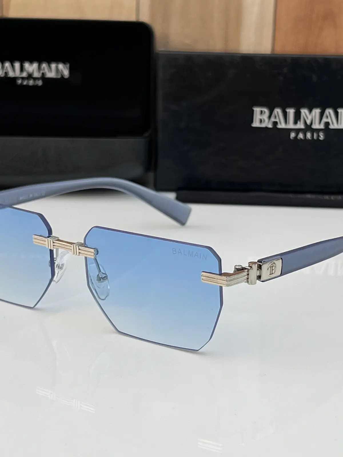 Balmain 98201 silver blue - Image 2