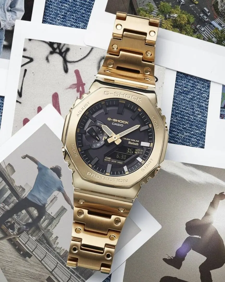 Casio G Shock Gmb2100 Japan gold - Image 2