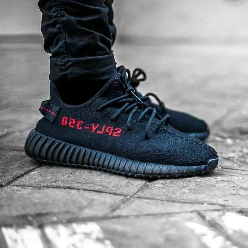 Adidas Yeezy Boost 350 Bred Semi Ua - Image 3
