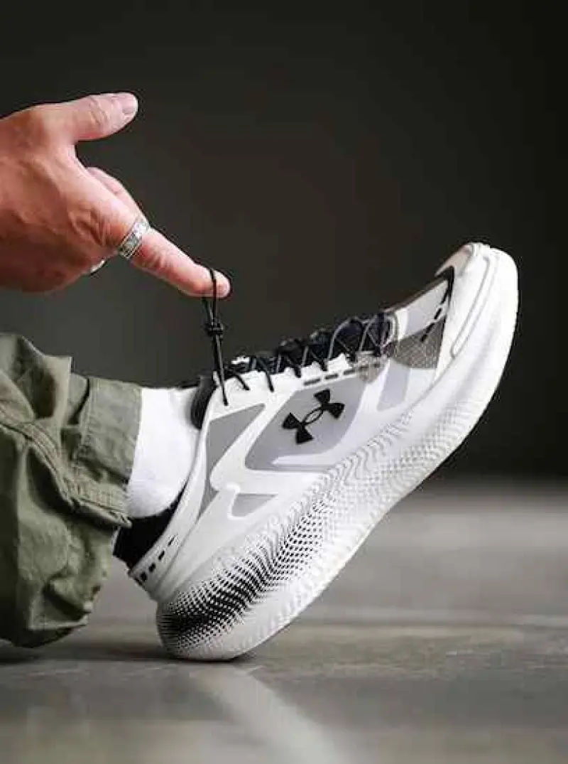 Underr Armour Echo SlipSpeed White Black - Image 2