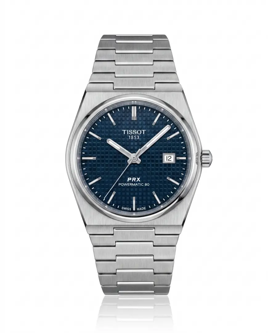 Tissot 1853 PRX Silver blue Dial