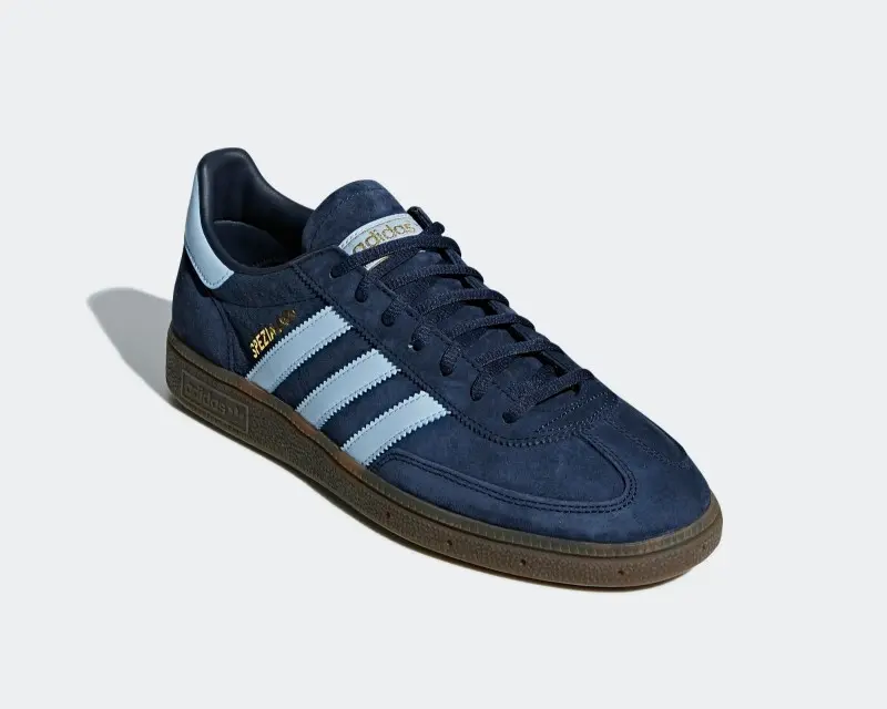 Adidas Handball Spezial Navy Gum Clear Sky Blue Shoes - Image 5