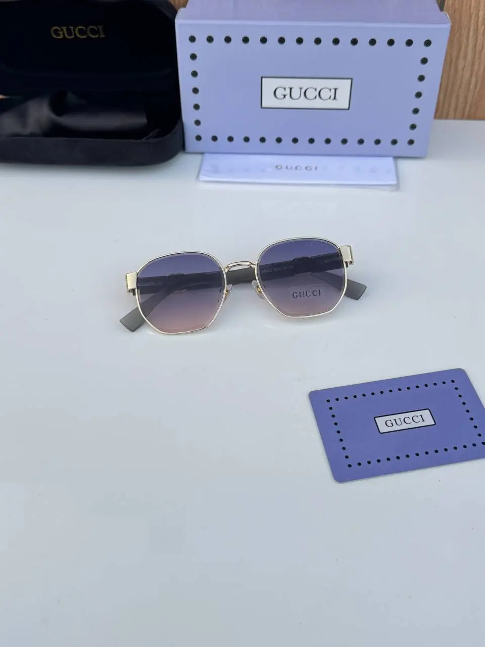 Gucci 24042 gold sea blue - Image 5