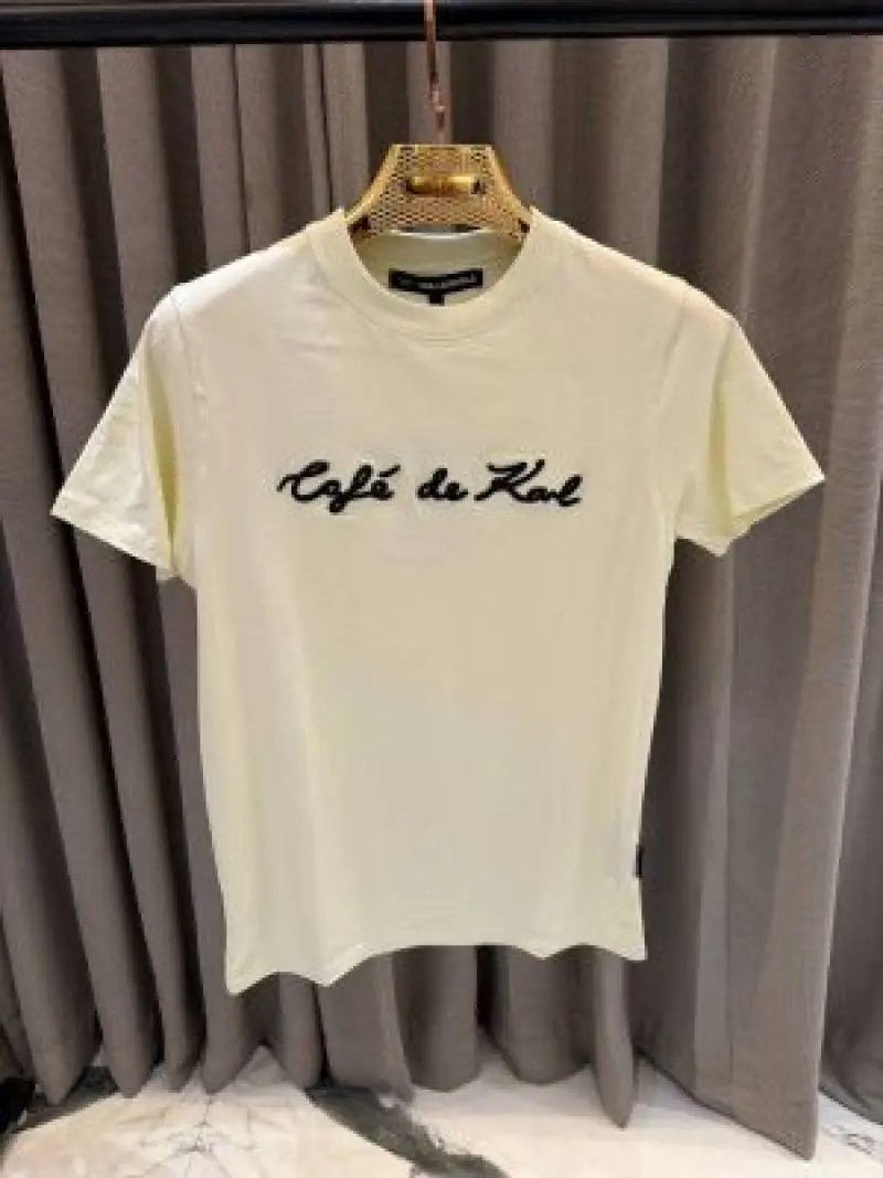 Karl Legarfield Middle Brand Print Round Neck T-shirt