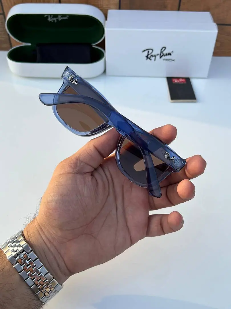 Ray-Ban 0502 blue brown - Image 4