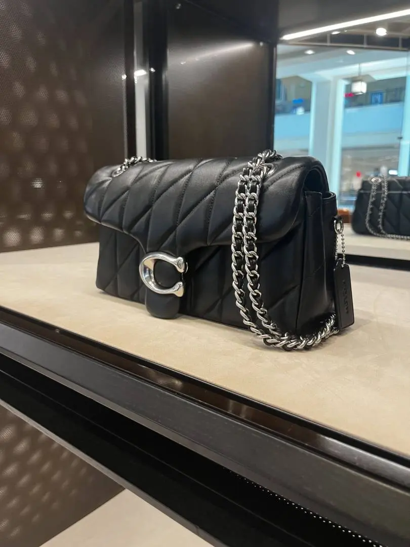 Coach Tabby 26 Black-Silver With Original Box & DustCover - Image 2
