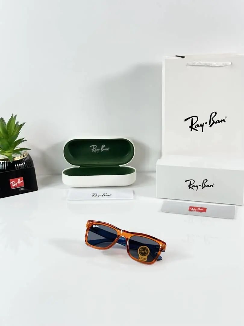 Ray-Ban Reverse 0502 Orange Blue - Image 2