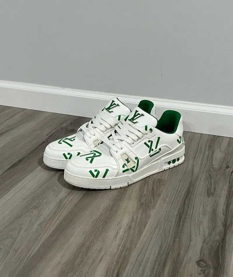 Louis Vuitton LV Trainer LV Green Print - Image 2
