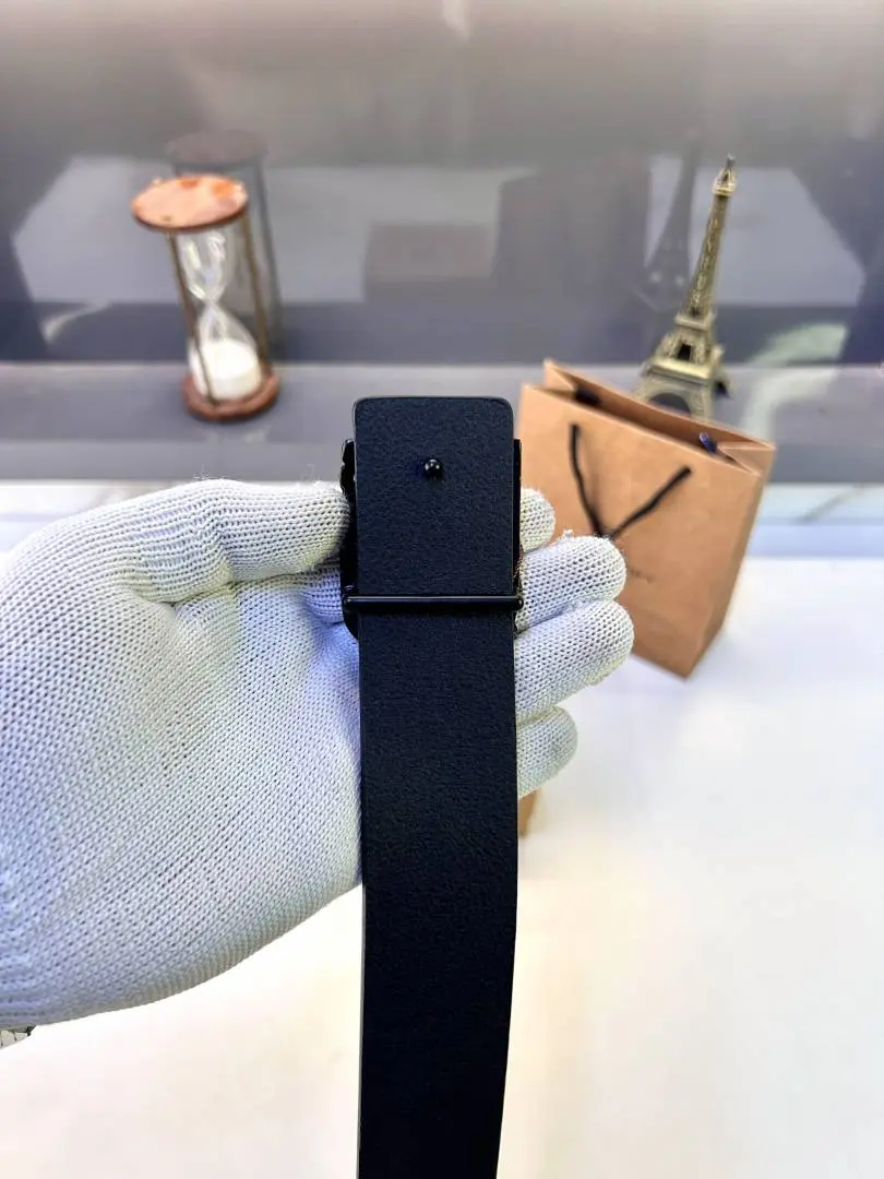 Burberry Black Belt Premium Quality Fa 848 - Image 4
