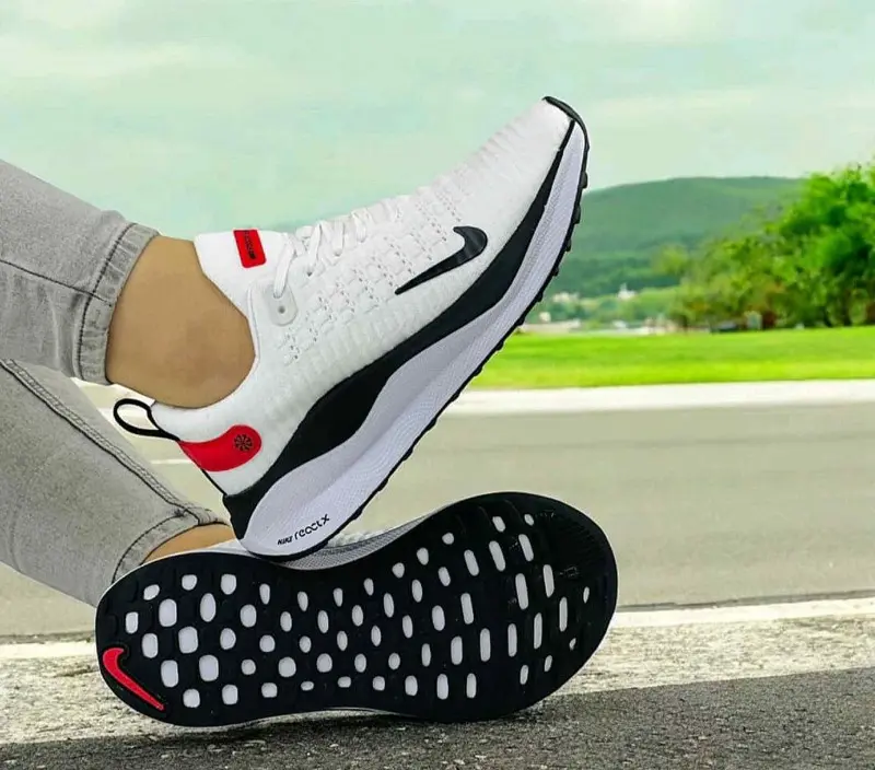 Nike ReactX Infinity Run 4 White Light Crimson - Image 2