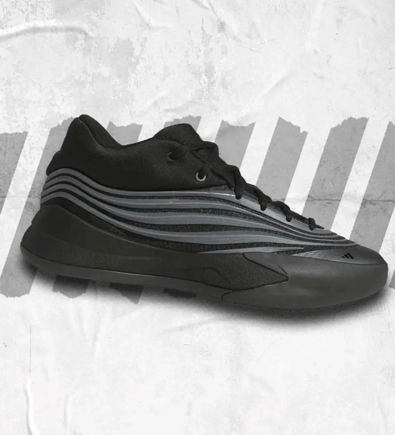 Adidas Dame X core black iron Metallic332 - Image 4