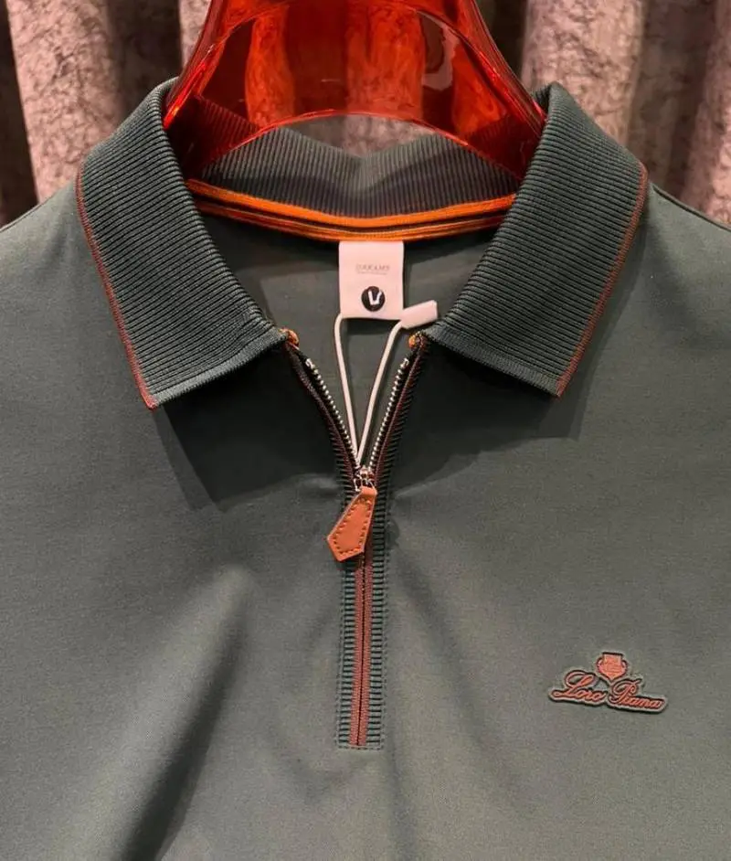 LORO PIANA IMPORTED STORE ARTICLE POLO T-SHIRT - Image 3