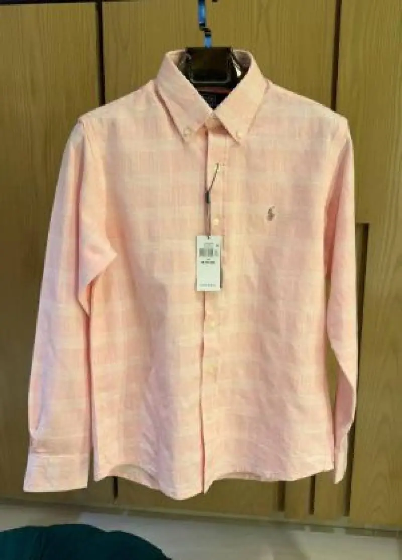 Ralph LAUREN P-OLO IMPORTED STORE ARTICLE SHIRT PINK - Image 2