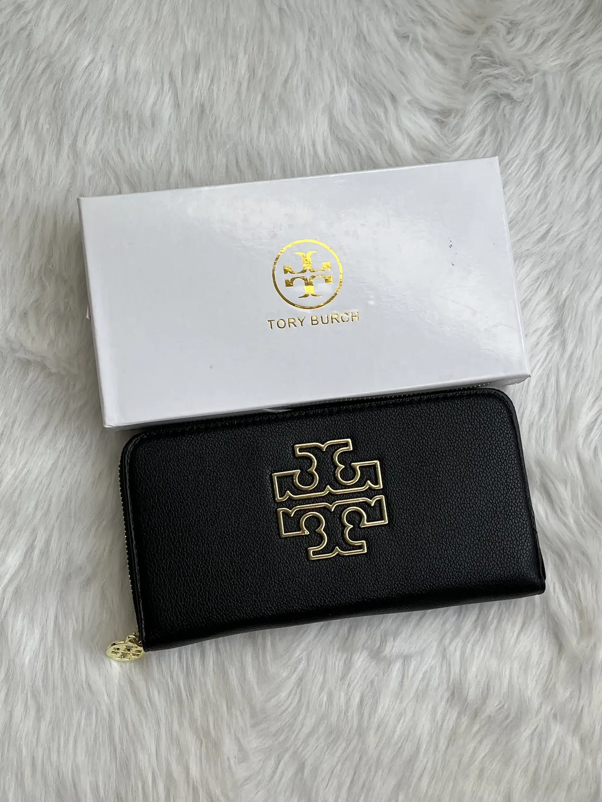Tori Burch 83 Black Wallet With OriginalBox